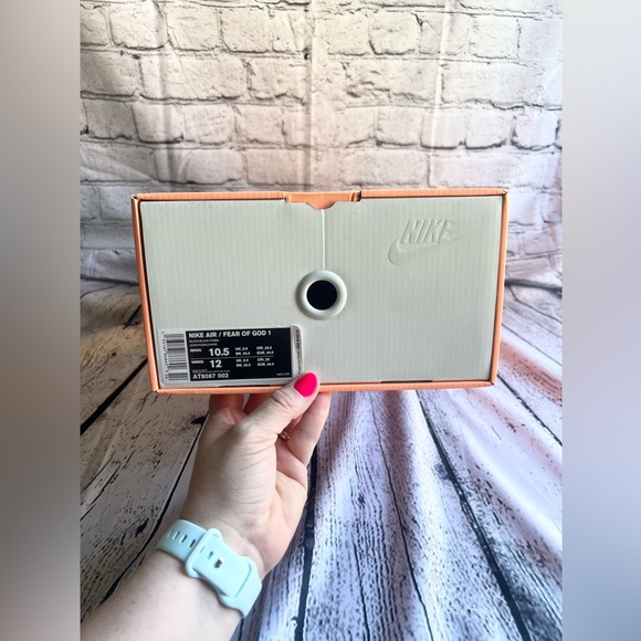 NIKE. Air Fear Of God Raid Black. Size 10.5 - Picture 2 of 13